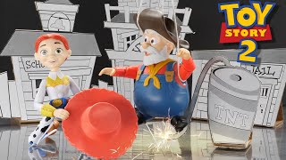 Mattel Stinky Pete Review  Live Action Toy Story 2 Scene [upl. by Nwahsed951]