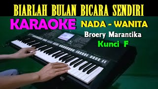 BULAN SABIT  Broery Marantika  KARAOKE Nada Wanita  FDO [upl. by Mellins445]