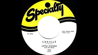 1957 HITS ARCHIVE Lucille  Little Richard his original hit version [upl. by Aivilo]