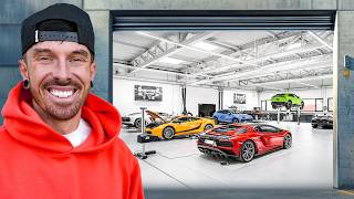 I BUILT MY DREAM SUPERCAR WORKSHOP [upl. by Truc]