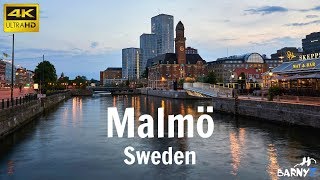 Malmö Sweden 4K [upl. by Vivienne]