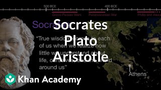 Socrates Plato Aristotle  World History  Khan Academy [upl. by Enidanreb365]