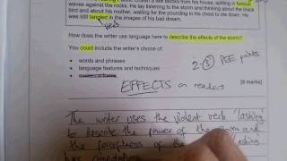 GCSE English Language Paper 1 Q2 the language question [upl. by Kudva]