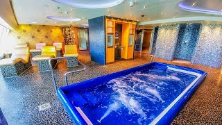 Carnival Horizon Cloud 9 Spa amp Thermal Suite Video Tour [upl. by Frazer]