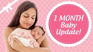 1 Month Postpartum Update [upl. by Nylessoj175]