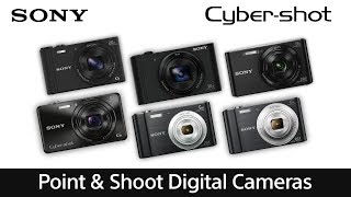 Sony Cybershot  Range of pocket friendly Point amp Shoot Cameras [upl. by Ahsillek]