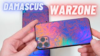 dbrand Damascus Warzone Skin REVIEW  iPhone 11 Pro  Nintendo Switch 📱🎮 [upl. by Roley]