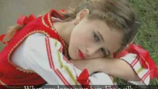 Makedonsko Devojche  MACEDONIAN FOLK SONG translated to English [upl. by Lulu543]