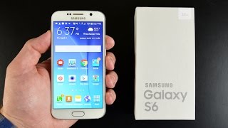 Samsung Galaxy S6 Unboxing amp Review [upl. by Natsud987]