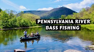 Pennsylvania River Bass Fishing [upl. by Oly]