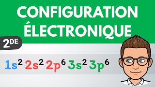 Comment trouver le CORTÈGE ÉLECTRONIQUE dun atome   PhysiqueChimie lycée [upl. by Tham514]