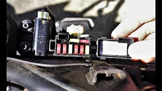 How to reach FuseBox Yamaha FZ6 [upl. by Amme]