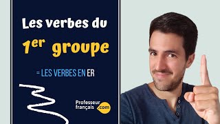 Les verbes du premier groupe  cours de français  Guillaume Posé [upl. by Auqinet]