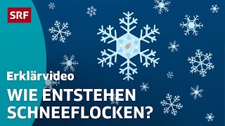 Wie Schnee entsteht – einfach erklärt  Kindervideos  SRF Kids [upl. by Irotal]