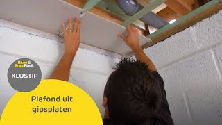 Plafond uit gipsplaten [upl. by Aniretac896]