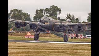 Lancaster Bomber Taking Off [upl. by Blondell]