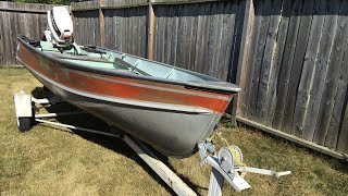 14 Foot Aluminum Fishing Boat Restoration [upl. by Primo]