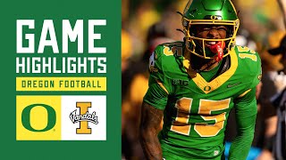 Oregon Football vs Idaho  GAME HIGHLIGHTS 2024 [upl. by Anema763]