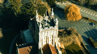 Great Malvern Worcestershire England Discover Beautiful Place in UK 4K Drone Video [upl. by Schiffman225]