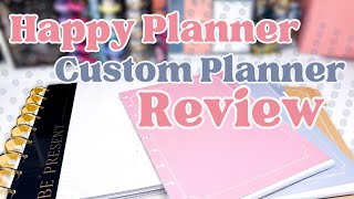 Unboxing and Reviewing the NEW Custom Planner from Happy Planner [upl. by Folsom]