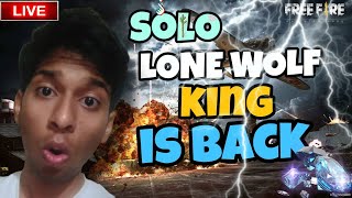 Free Fire Live 🔴 Lone Wolf King 🥴Yanva Gaming 😁 With Comeback Challenge 😂 ff freefire YanvaGaming [upl. by Yhpos971]