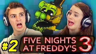 FIVE NIGHTS AT FREDDYS 3 2 React Gaming [upl. by Eiramyelhsa833]