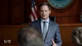 Suits S9 E09  Mike vs Harvey in trial [upl. by Middlesworth790]