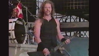 Metallica  Live at Monsters of Rock Moscow 1991 Full ProShot VHS Upscale [upl. by Earesed]