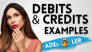 PROPERLY Record Debits and Credits with Examples EASIEST Method [upl. by Morganstein]