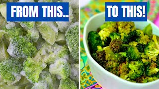 How to Air Fry Frozen Vegetables 5 EASY STEPS FOR PERFECT AIR FRYER VEGETABLES [upl. by Gratia]