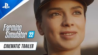 Farming Simulator 22  Cinematic Trailer  PS5 PS4 [upl. by Kreis]