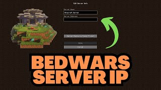 Minecraft Bedwars Server IP 2024 [upl. by Letnoj912]