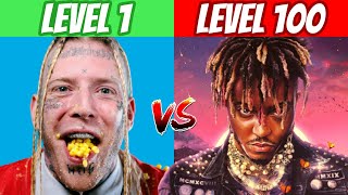 Ranking RAPPERS From Level 1 To Level 100 2021 Worst To Best [upl. by Kenrick137]