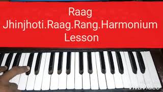 Raag Jhinjhoti By Harmonium Lesson [upl. by Sivi]