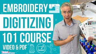 Embroidery Digitizing 101 🎓  Essentials EVERY Embroiderer Should Know 🧵  Master Your Software [upl. by Mercedes]