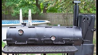 Drunken Sailor Brew amp BBQ Lang Smoker Review [upl. by Notyal]