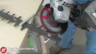 How to Sharpen Hedgetrimmer Blades [upl. by Justus]