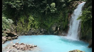 Rio Celeste Waterfall Costa Rica [upl. by Bo]