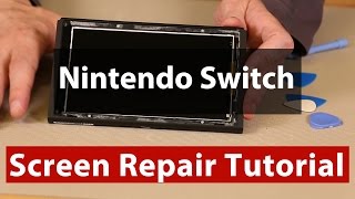 Nintendo Switch Screen Replacement  LCD amp Digitizer Replacement [upl. by Nigam]