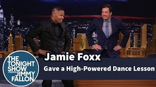 Jamie Foxx Gave a HighPowered Dance Lesson [upl. by Dalton]