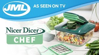 Nicer Dicer Chef from JML [upl. by Rehotsirk885]