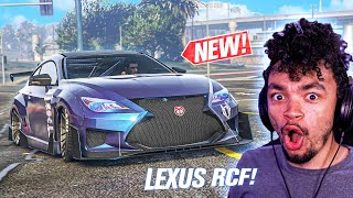 GTA 5 Online  NEW Emperor Vectre CUSTOMIZATION Lexus RCF [upl. by Llehsem104]