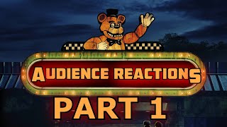 FIVE NIGHTS AT FREDDYS Part 1 Audience Reactions  October 26 2023 [upl. by Akers972]