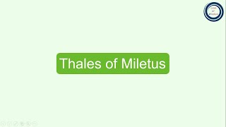 Thales of Miletus [upl. by Arinayed99]