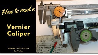 How to read a Vernier Caliper [upl. by Aneehsyt]