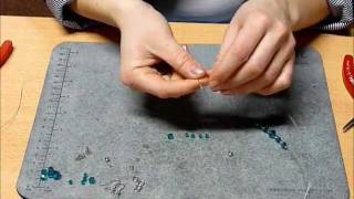 Sieraden maken  DIY Project 2 Hangende oorbellen maken [upl. by Rennob]