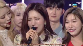 ENGSUB 170516 The Show  Lovelyz 1st Win  Encore [upl. by Acillegna927]