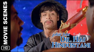 Chinese Reporter  Phir Bhi Dil Hai Hindustani  Movie Scene  Shah Rukh Khan Juhi Chawla [upl. by Ferguson]