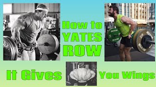 How to YATES ROW INSANE total back developer [upl. by Zetnas]