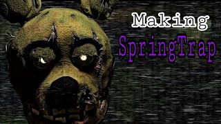 Building my Springtrap Cosplay old [upl. by Ahsiram]